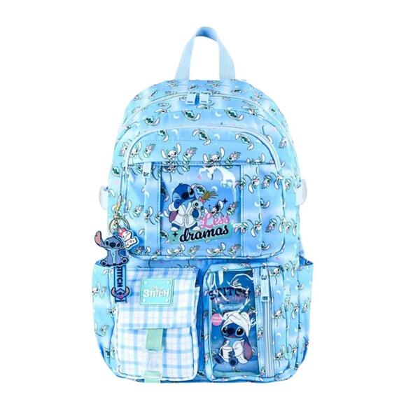 Disney İlkokul Çantası Stitch Charm-Lx Dramas 17915