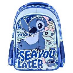 Disney İlkokul Çantası Stitch Due See U Later 17833 - Thumbnail