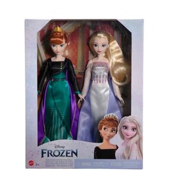 Mattel Frozen - Disney Karlar Ükesi Prensesleri Anna Ve Elsa 2’Li Paket HMK51
