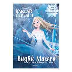 Doğan Egmont - Disney Karlar Ülkesi 2 - Büyük Macera Çıkartmalı Boyama Kitabı