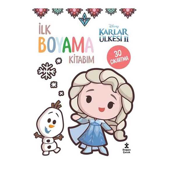 Disney Karlar Ülkesi 2 - İlk Boyama Kitabım - 30 Çıkartma
