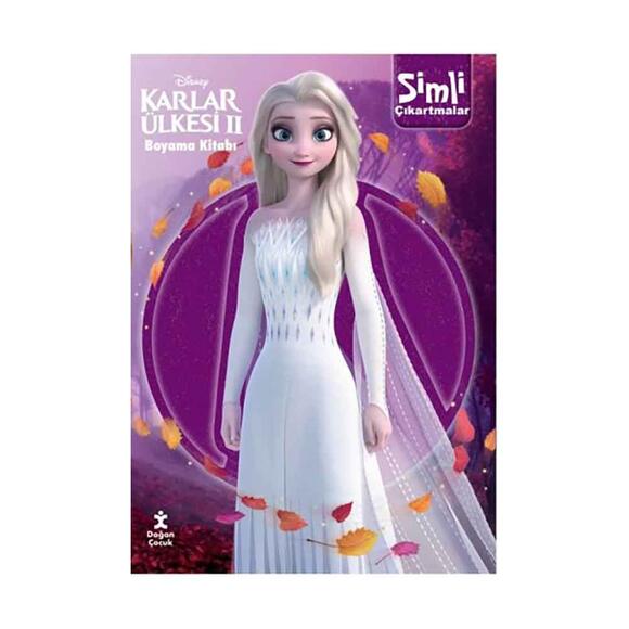 Disney Karlar Ülkesi 2 Simli Çıkartmalı Boyama Kitabı