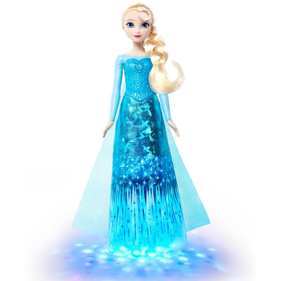 Disney Karlar Ülkesi Işıklı ve Şarkı Söyleyen Elsa Bebek JLJ07