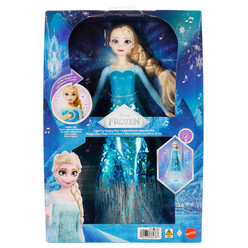 Disney Karlar Ülkesi Işıklı ve Şarkı Söyleyen Elsa Bebek JLJ07 - Thumbnail