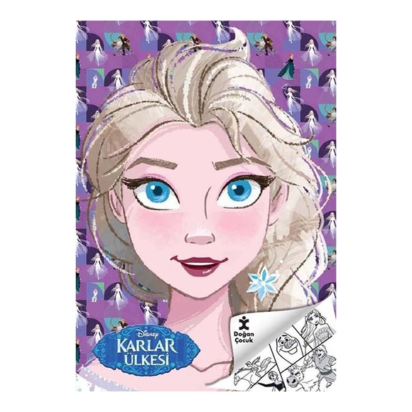 Disney Karlar Ülkesi Kraliçe Elsa Boyama Kitabı