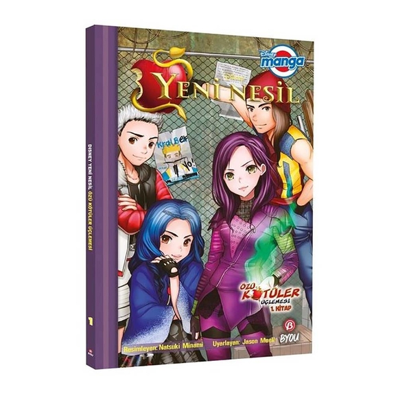 Disney Manga Yeni Nesil Özlü Kötüler Üçlemesi 1.Kitap