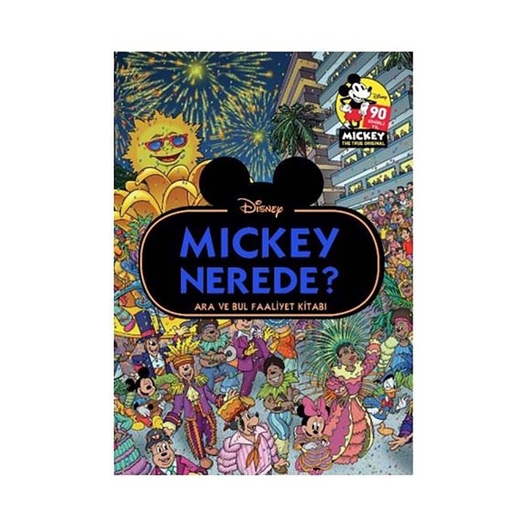 Disney Mickey Nerede? Ara Ve Bul Faaliyet Kitabı