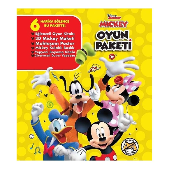 Disney Mickey Oyun Paketi (Zarf)