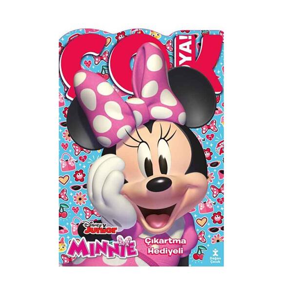 Disney Minnie Çok Boya Çıkartmalı Dev Boyama Kitabı