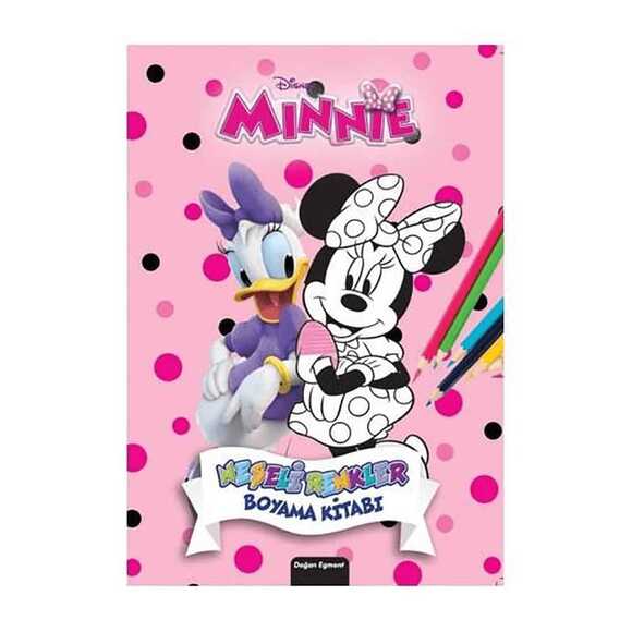 Dısney Mınnıe Neşeli Renkler Boyama Kitabı