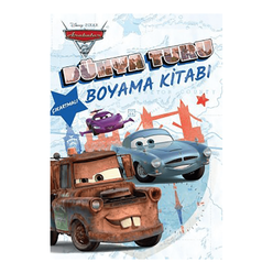 Disney Pixar Arabalar 2 - Dünya Turu Boyama Kitabı - Thumbnail