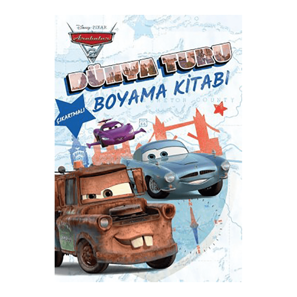 Disney Pixar Arabalar 2 - Dünya Turu Boyama Kitabı