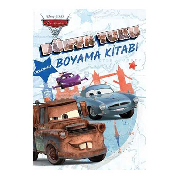 Disney Pixar Arabalar 2 - Dünya Turu Boyama Kitabı