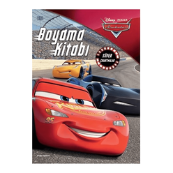 Disney Pixar Arabalar Boyama Kitabı Süper Çıkartmalar - Thumbnail