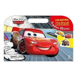 Disney Pixar Arabalar Çıkartma Hediyeli Boyama Albümü - Thumbnail
