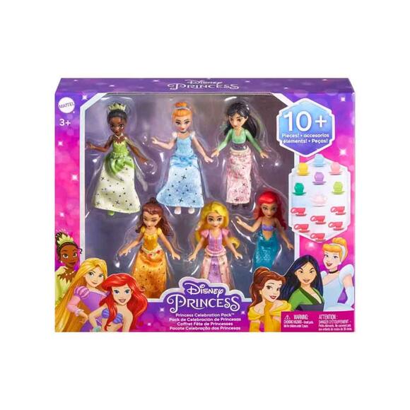 Disney Prenses Bebekleri 6’Lı Set HLW91