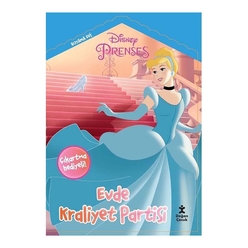 Disney Prenses Boyama Evi Evde Kraliyet Partisi - Thumbnail