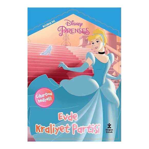 Disney Prenses Boyama Evi Evde Kraliyet Partisi