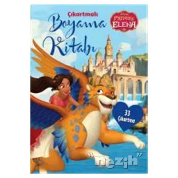 Disney Prenses Elena - Çıkartmalı Boyama Kitabı