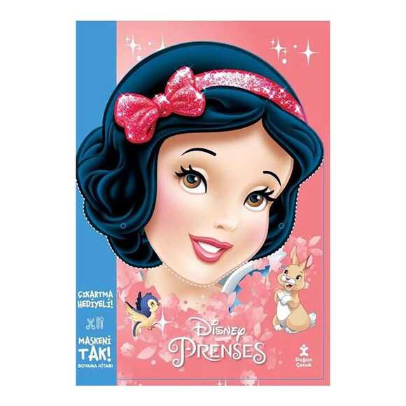 Disney Prenses - Maskeni Tak! Çıkartma Hediyeli Boyama Kitabı