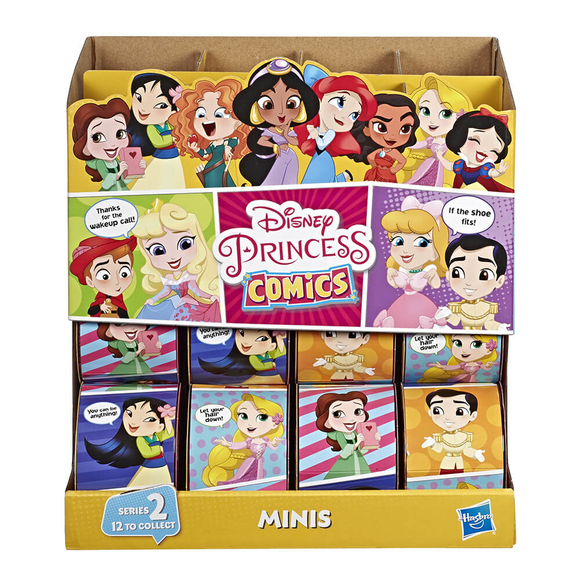 Disney Prenses Mini Çizgi Figür Sürpriz Kutu E6279