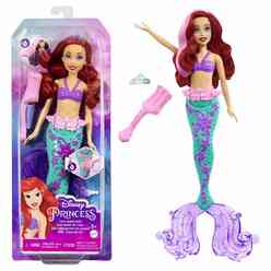 Disney Prenses Muhteşem Renk Değiştiren Saçlı Deniz Kızı Ariel HLW00 - Thumbnail