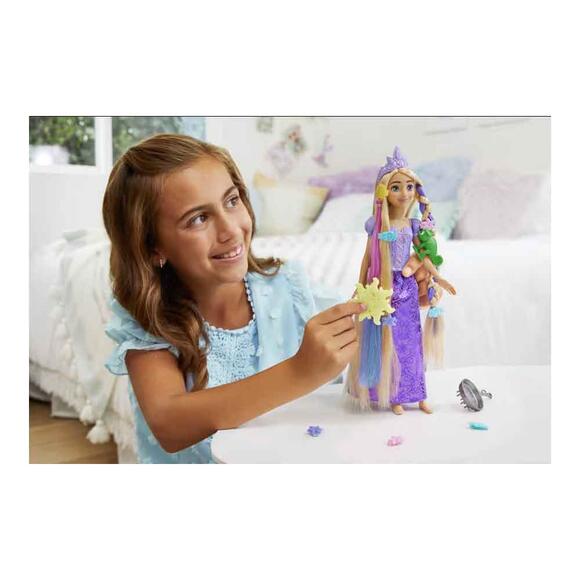 Disney Prenses Renk Değiştiren Sihirli Saçlı Rapunzel HLW18