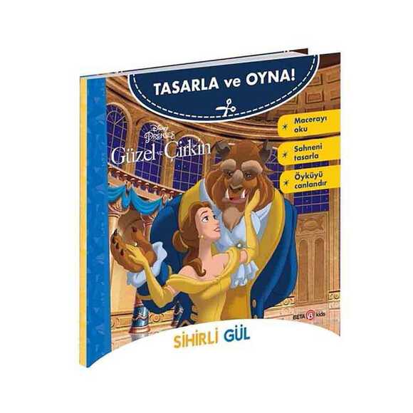 Disney Prenses - Tasarla ve Oyna! Güzel ve Çirkin - Sihirli Gül