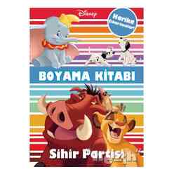 Disney Sihir Partisi Çıkartmalı Boyama Kitabı - Thumbnail