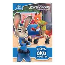 Disney Zootropolis Hayvanlar Şehri - Boya Oku Yapıştır! - Thumbnail