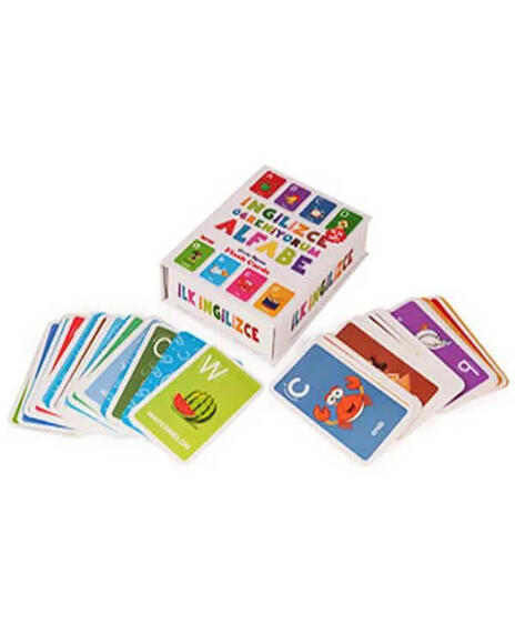 Diytoy Card Book İngilizce Alfabe 7128