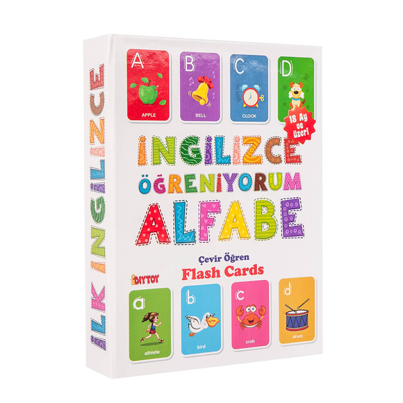 Diytoy Card Book İngilizce Alfabe 7128