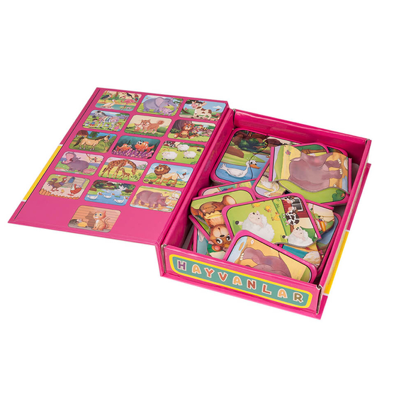 Diytoy Eğitici Flash Card Book Hayvanlar