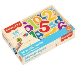 Dıytoy - Dıytoy Fisher Price Manyetik Manyetik Sayılar