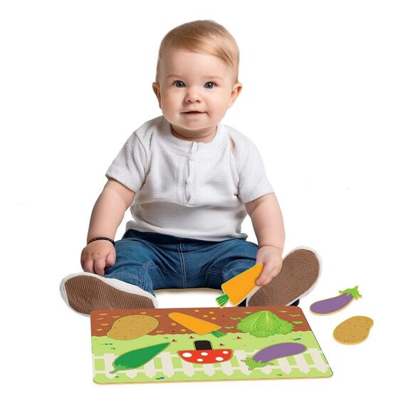 Dıytoy Fisher Price Tak Çıkar Puzzle Meyve Sebze