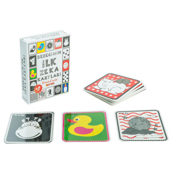 Diytoy Flash Cards Bebeğimin İlk Zeka Kartları