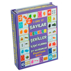 Diytoy Flash Cards Süper Set - Thumbnail