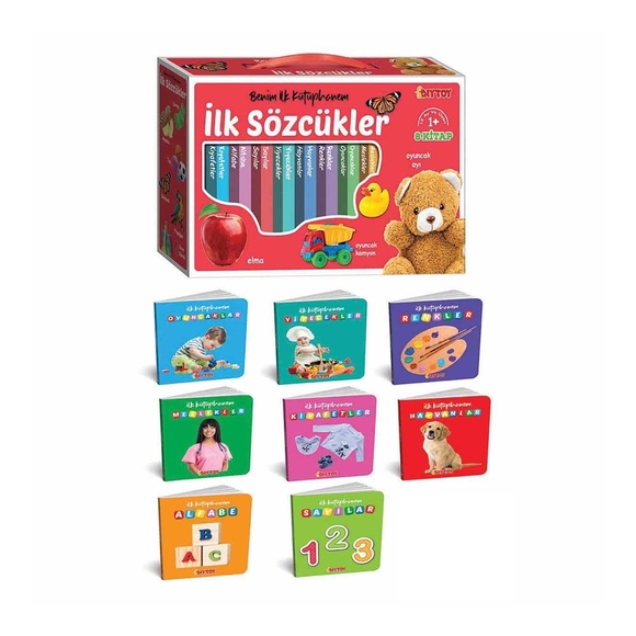 Diytoy İlk Kütüphanem İlk Sözcükler 8’li Kitap Seti