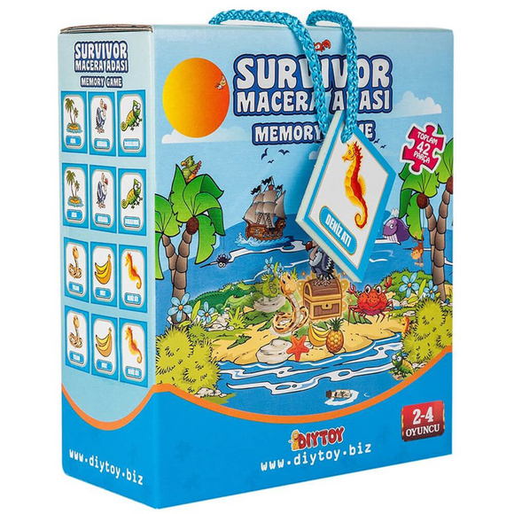 Diytoy Macera Adası Hafıza Oyunu MAH2112