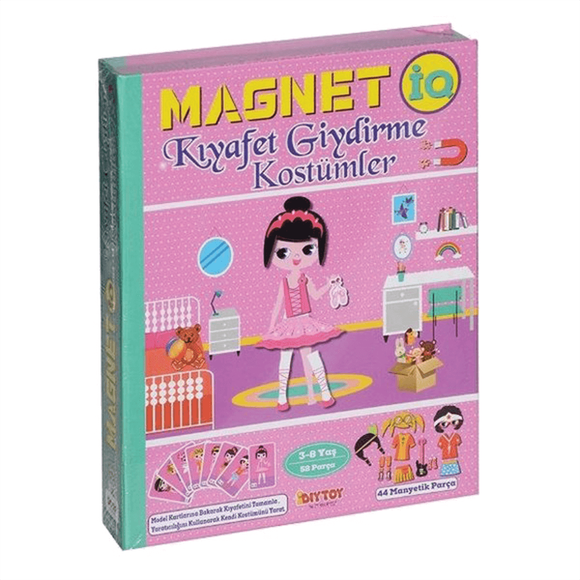 DIYTOY MAGNETIO KIYAFET GİYDİRME