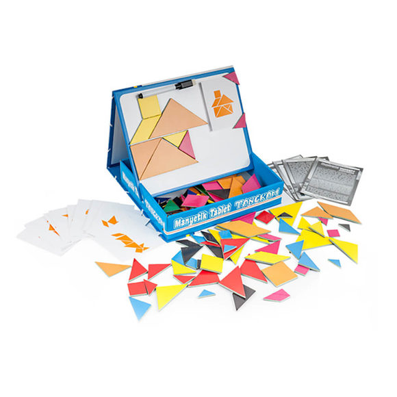 Diytoy Manyetik Tablet Tangram ve Yazı Tahtası