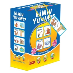 Diytoy Puzzle Kimin Yuvası 8513 - Thumbnail