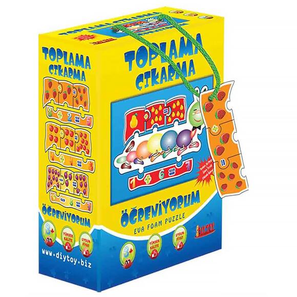 Diytoy Puzzle Toplama Çıkarma 1132