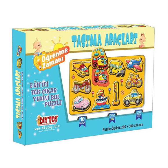 Diytoy Tak Çıkar Kart Taşıma Araçları 9254