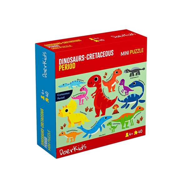 Doerkids Dinozorlar Cretaceous Dönemi Mini Puzzle