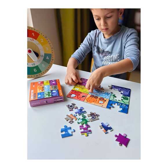 Doerkids İnşaat Araçları İş Makinaları Mini Puzzle