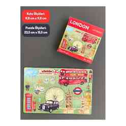 Doerkids Londra Mini Puzzle - Thumbnail