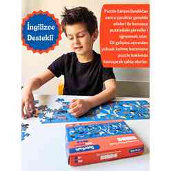 Doerkids Midi Puzzle - Kuşlar 80 Parça Puzzle - Thumbnail