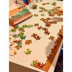 Doerkids Midi Puzzle - Ormanlık Alanın Üstünde ve Altında 80 Parça Puzzle - Thumbnail