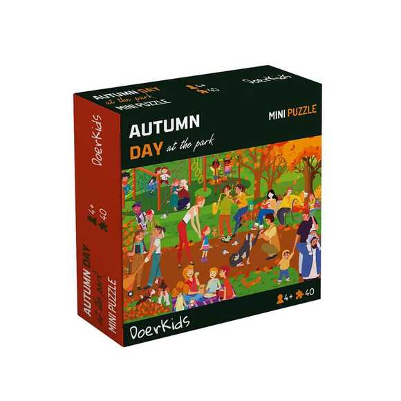 Doerkids Mini Puzzle - Autumn Day At The Park